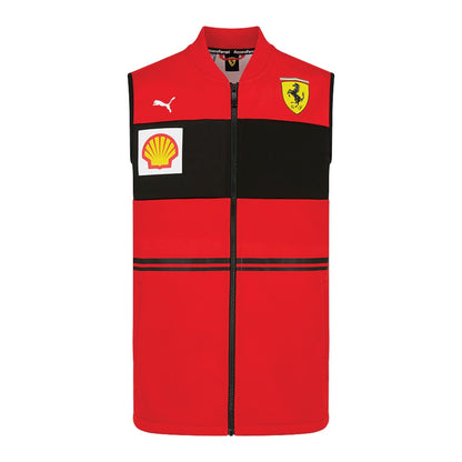 2022 Ferrari Mens Gilet (Red)_1