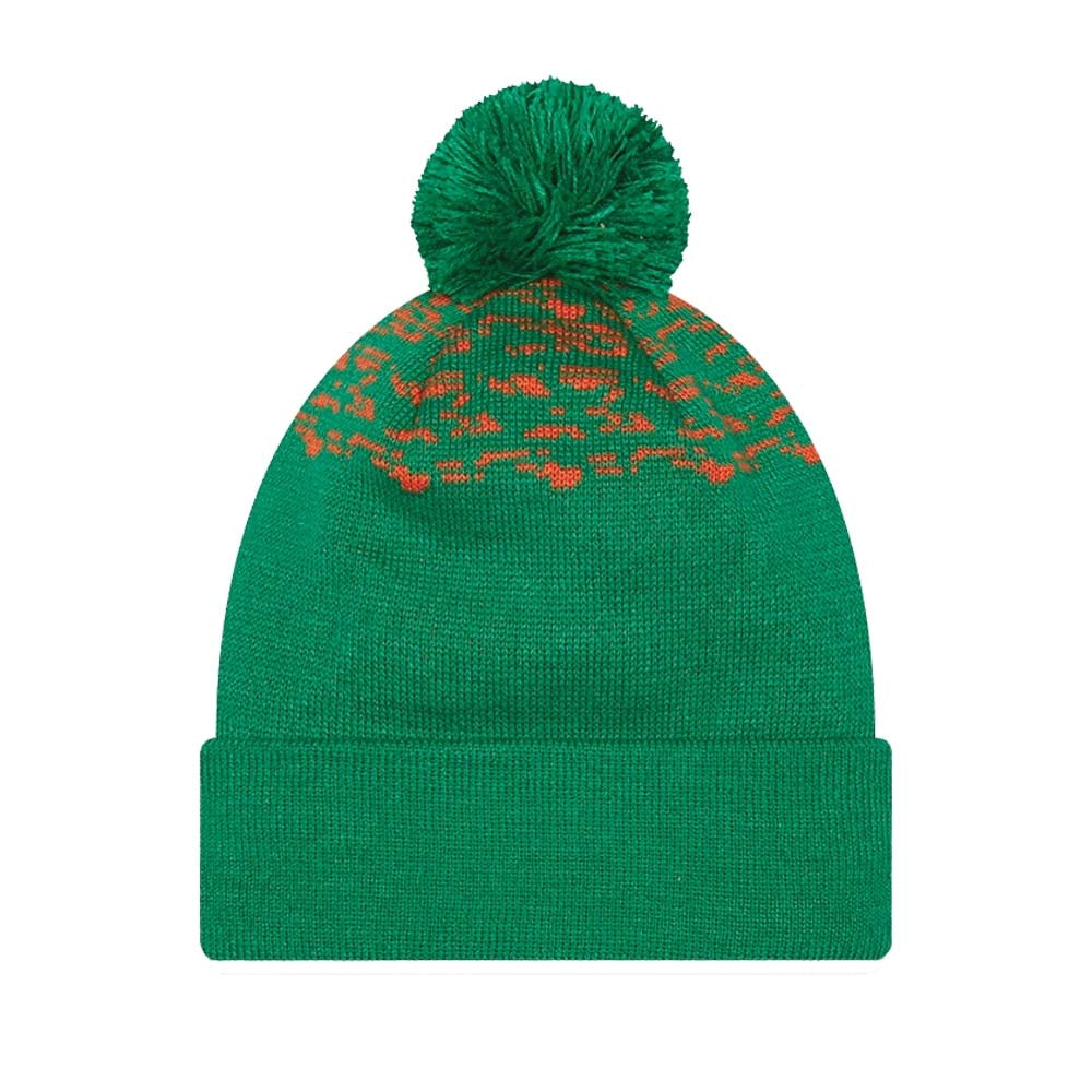 2022-2023 Ireland FAI Marl Bobble Cuff Beanie (Green)_1