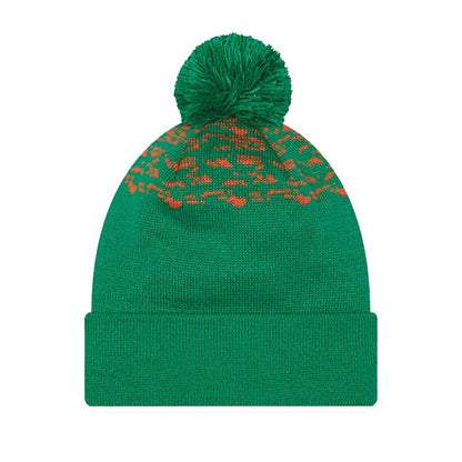 2022-2023 Ireland FAI Marl Bobble Cuff Beanie (Green)_1
