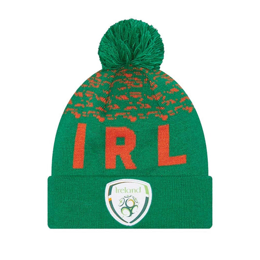 2022-2023 Ireland FAI Marl Bobble Cuff Beanie (Green)_1