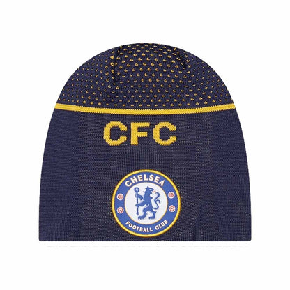 2022-2023 Chelsea Lion Crest Engineered Skull Beanie Navy_1