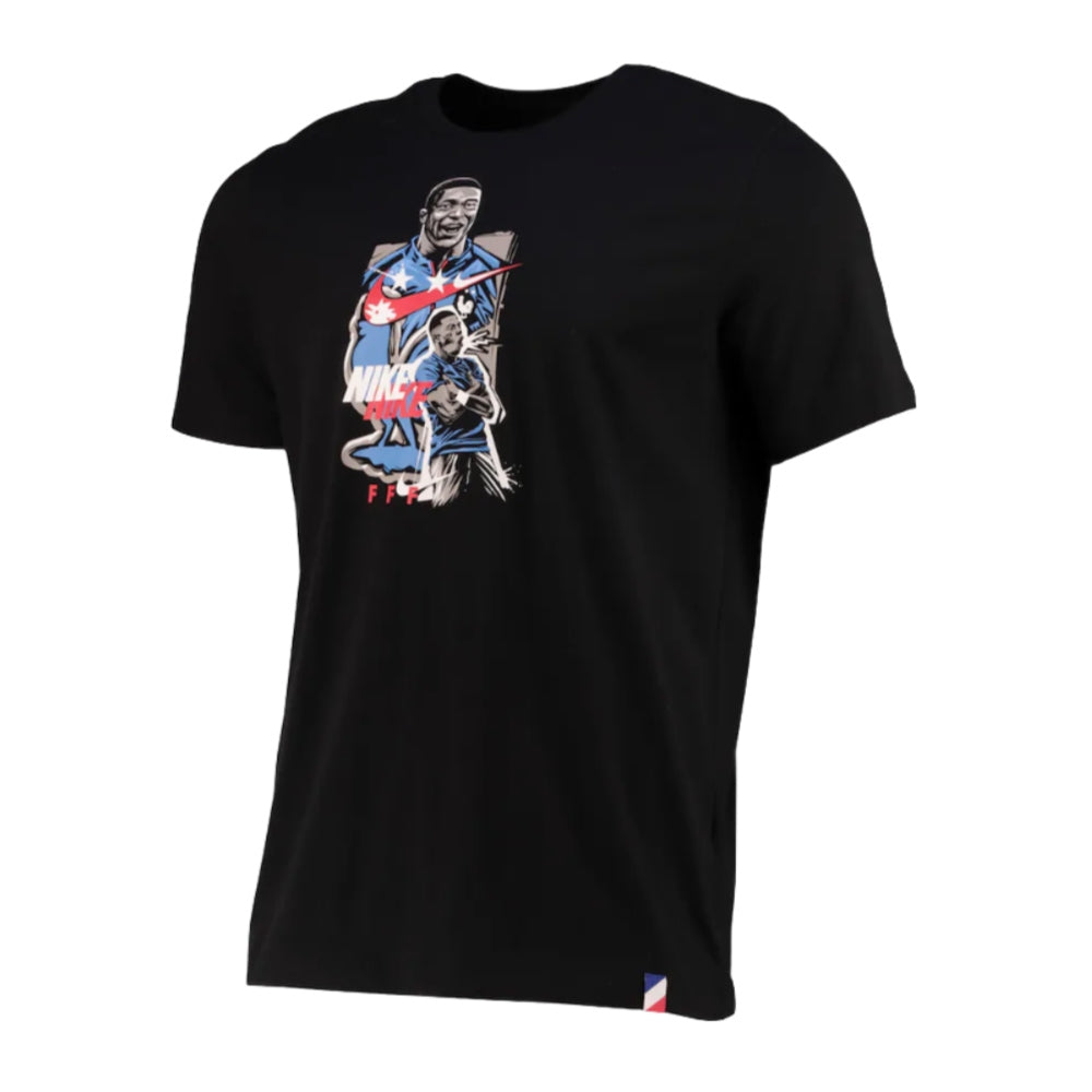 2022-2023 France Mbappe Player Tee (Black)_1