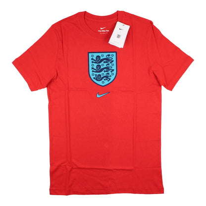 2022-2023 England World Cup Crest Tee (Red) - Kids_1