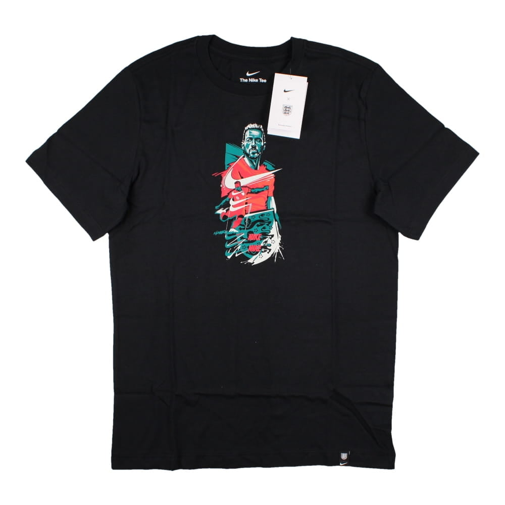 2022-2023 England Player T-Shirt (Black)_0