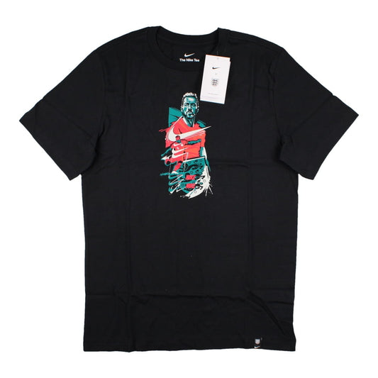2022-2023 England Player T-Shirt (Black)_0