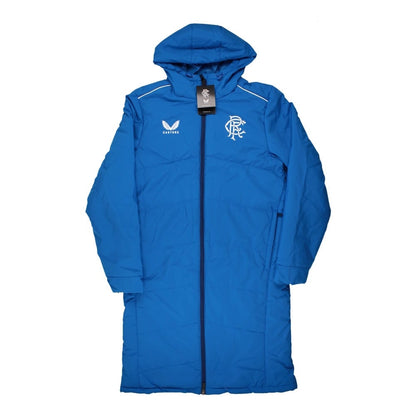 2022-2023 Rangers Training Long Bench Jacket (Blue)_1