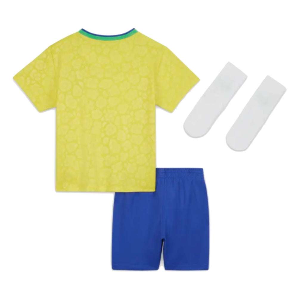 2022-2023 Brazil Home Little Boys Mini Kit_1