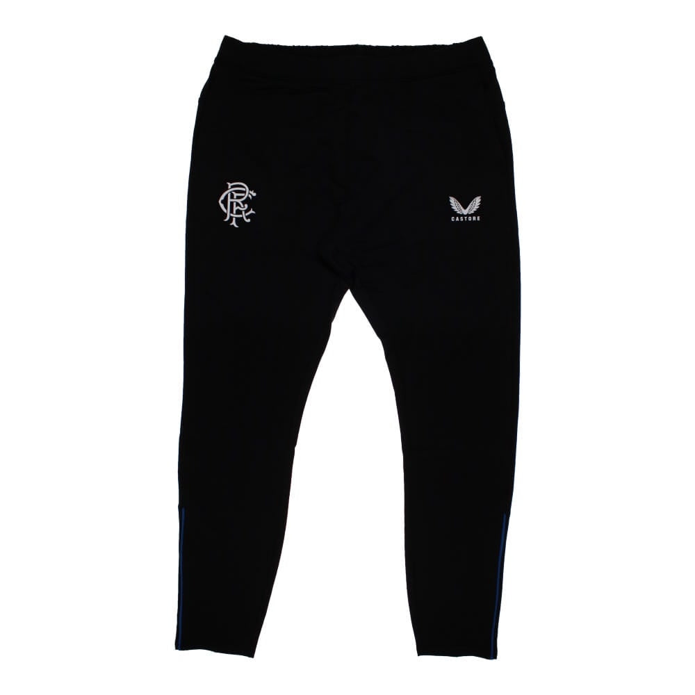 2022-2023 Rangers Training Pants (Black-Blue)_1