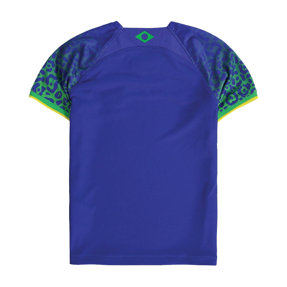 2022-2023 Brazil Away Little Boys Mini Kit_1