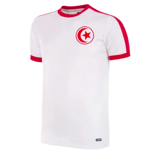 Tunisia 1980s Retro Football Shirt_0