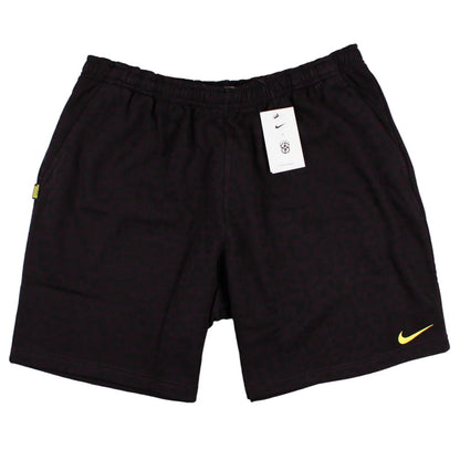 2022-2023 Brazil Fleece Graphic Football Shorts (Ash)_1