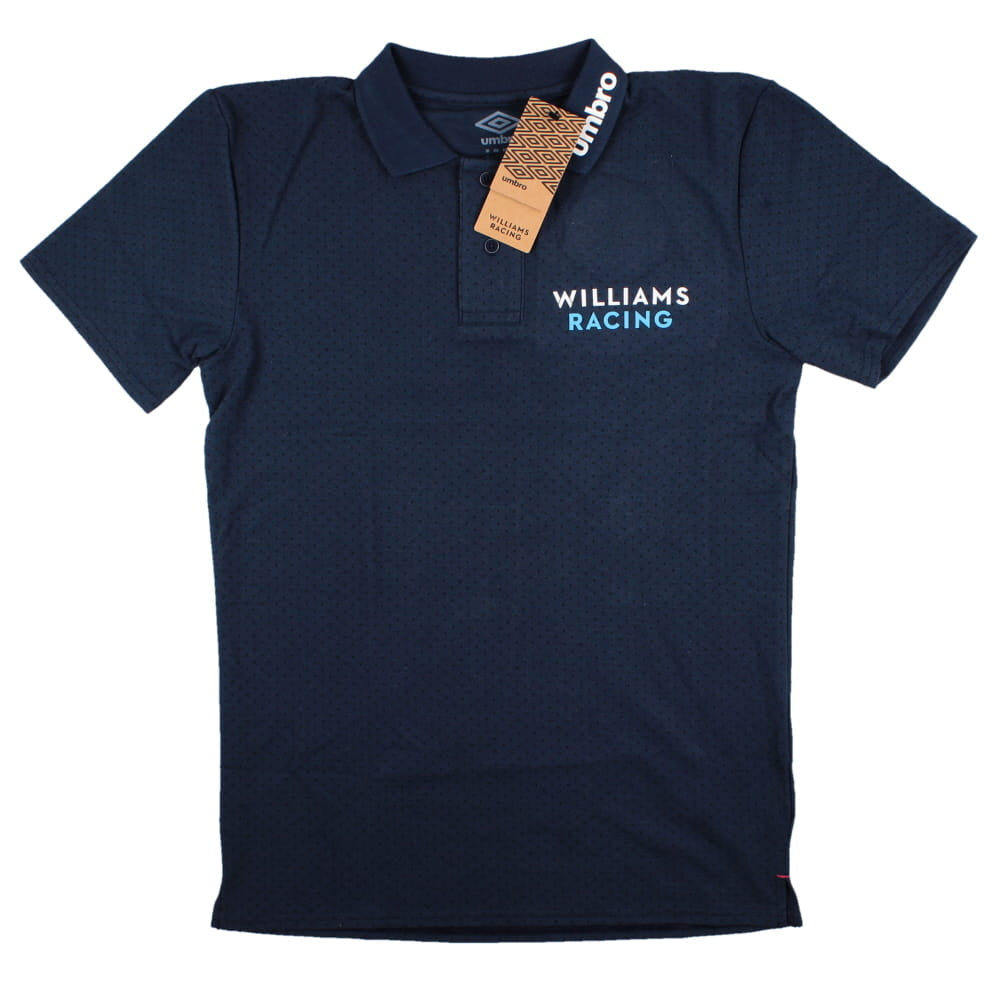 2023 Williams Racing Off Track CVC Media Polo Shirt (Peacock)_1