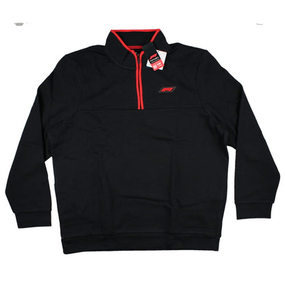 2023 Formula 1 Mens F1 Half Zip Sweat (Black)_1