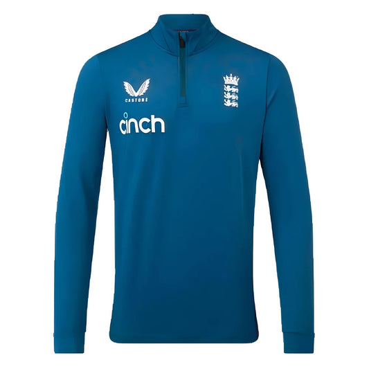 2023 England Cricket Training Half Zip Midlayer (Deep Dive)_1