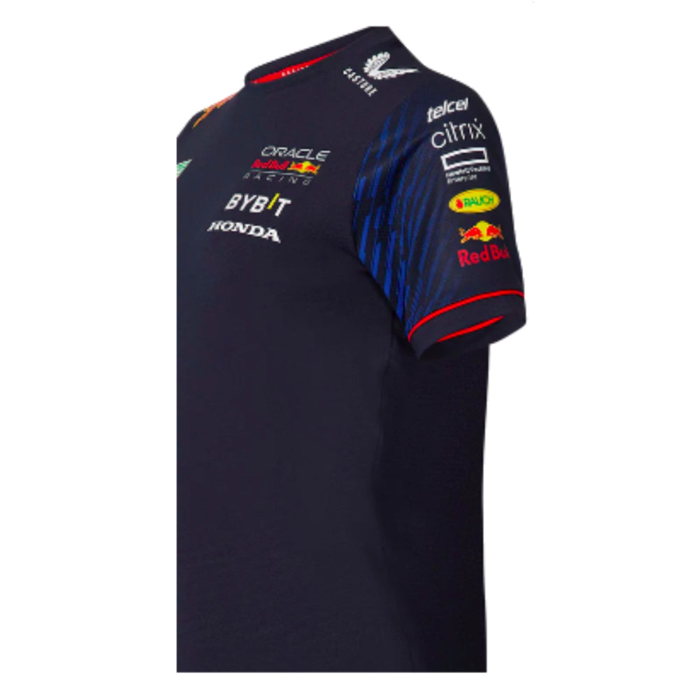 2023 Red Bull Racing Team Set Up T-Shirt (Navy) - Ladies_3