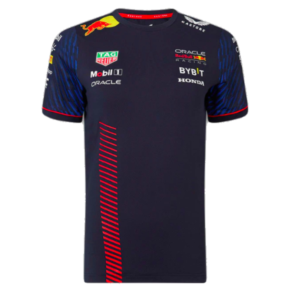 2023 Red Bull Racing Team Set Up T-Shirt (Navy) - Ladies_3