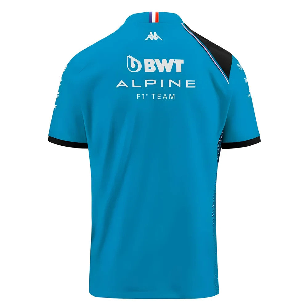 2023 Alpine Mens Team Polo Shirt (Blue)_2