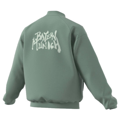 2022-2023 Bayern Munich Chinese Story Padded Jacket (Silver Green)_1