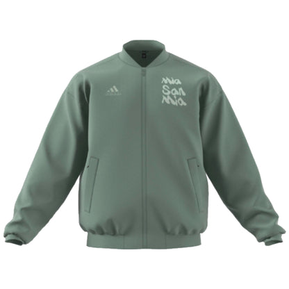 2022-2023 Bayern Munich Chinese Story Padded Jacket (Silver Green)_1