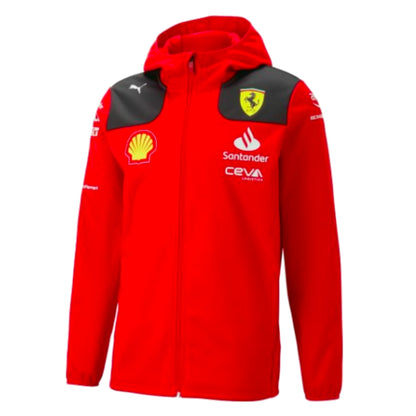 2023 Ferrari Team Softshell Jacket (Red)_1