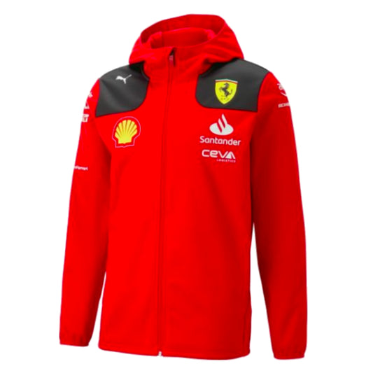 2023 Ferrari Team Softshell Jacket (Red)_1