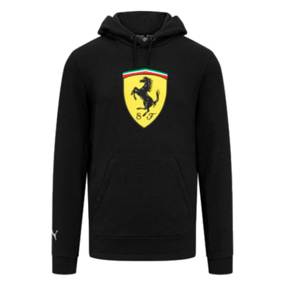 2023 Ferrari Fanwear Big Shield Hoodie (Black)_1