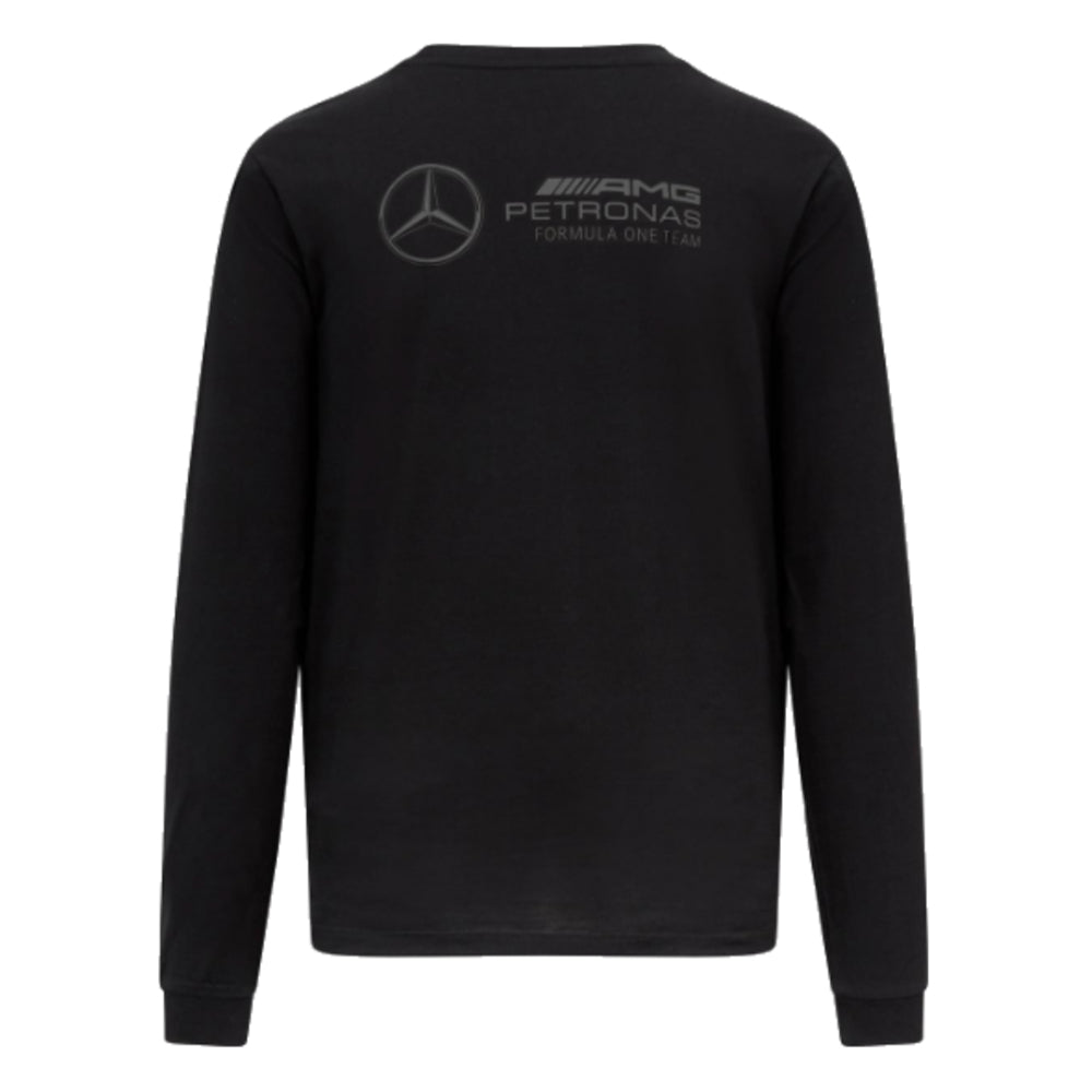 2023 Mercedes Mens Classic Longsleeve Tee (Black)_1