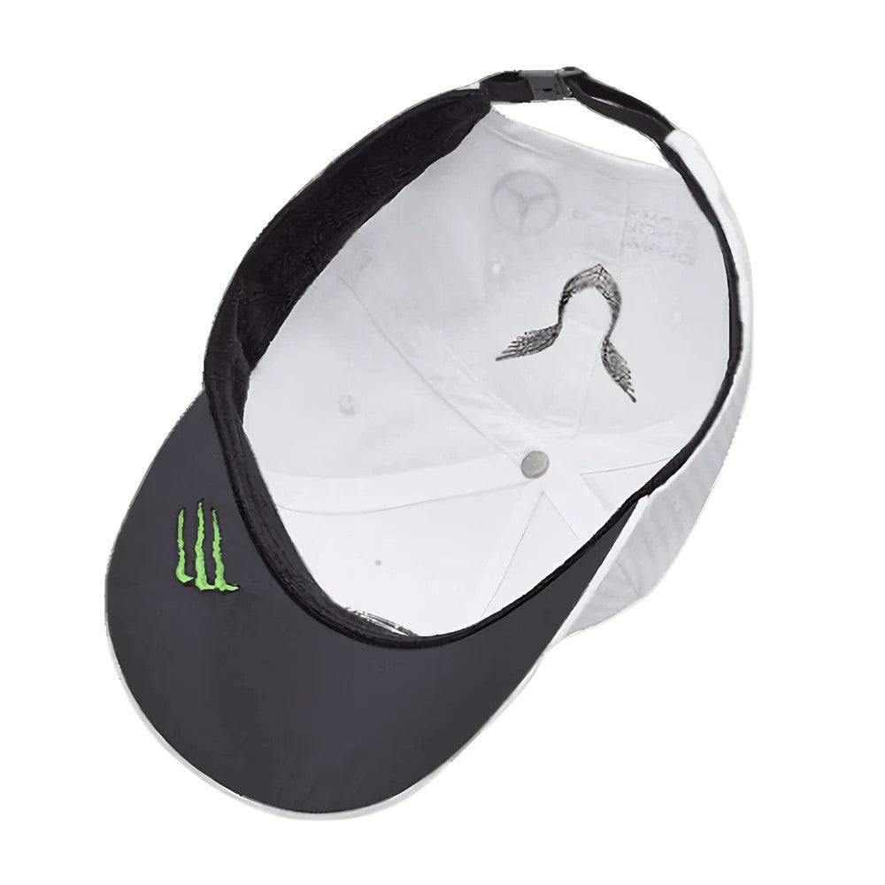 2023 Mercedes Lewis Hamilton Driver Cap (White)_2
