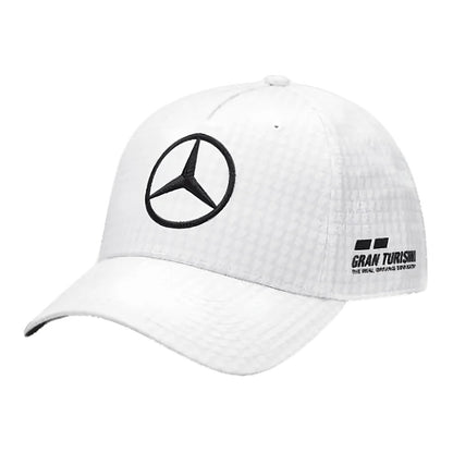 2023 Mercedes Lewis Hamilton Driver Cap (White)_2