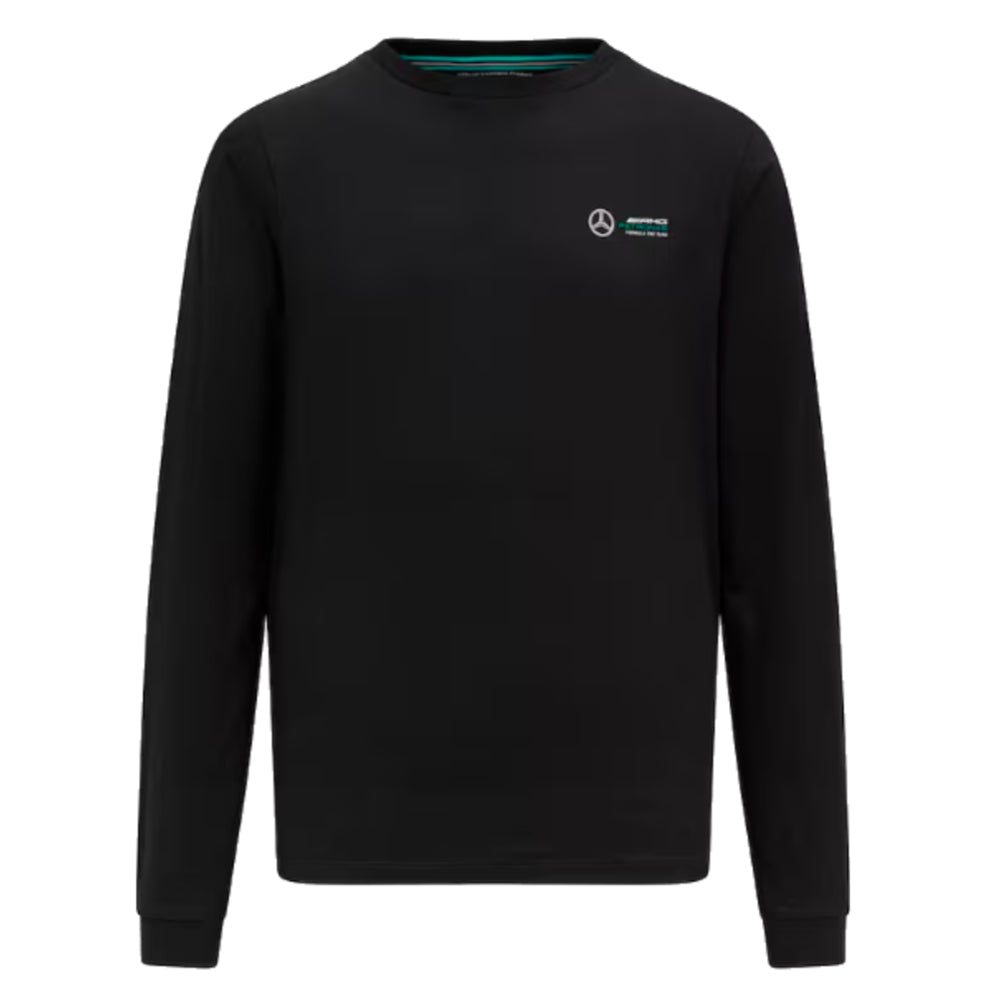 2023 Mercedes AMG Petronas Long Sleeve Tee (Black)_1
