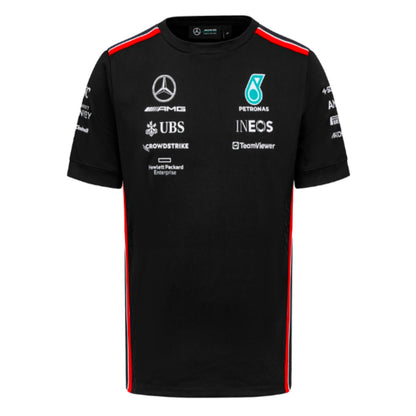 2023 Mercedes AMG Petronas Team Driver T-Shirt - Black_1