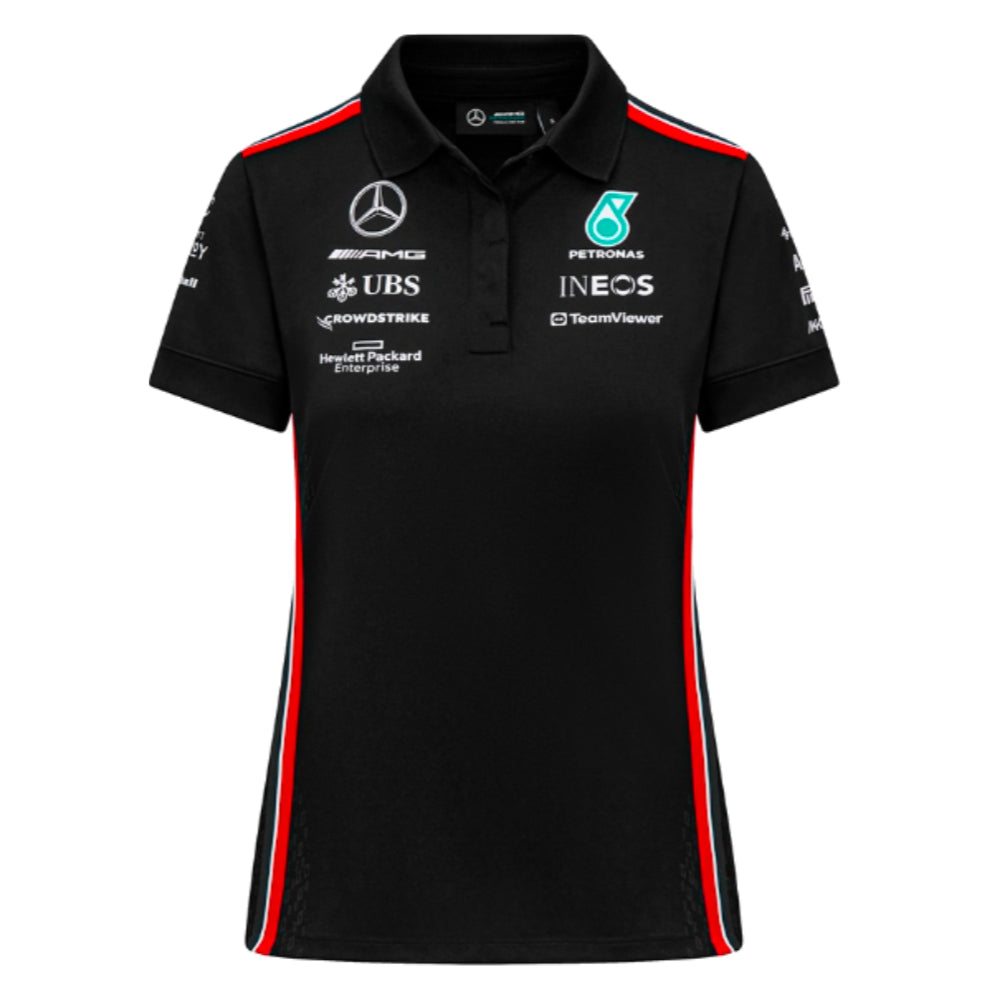 2023 Mercedes-AMG Team Polo Shirt (Black) - Ladies_1