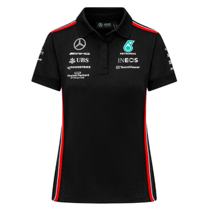 2023 Mercedes-AMG Team Polo Shirt (Black) - Ladies_1