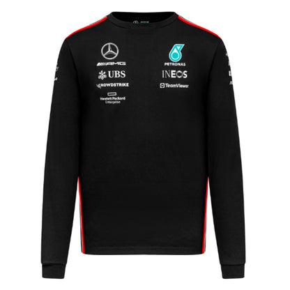 2023 Mercedes-AMG Team Long Sleeve Tee (Black)_1