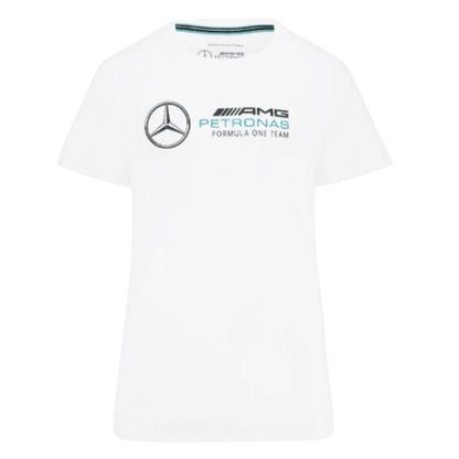 2023 Mercedes-AMG Petronas Large Logo T-Shirt (White) - Ladies_1