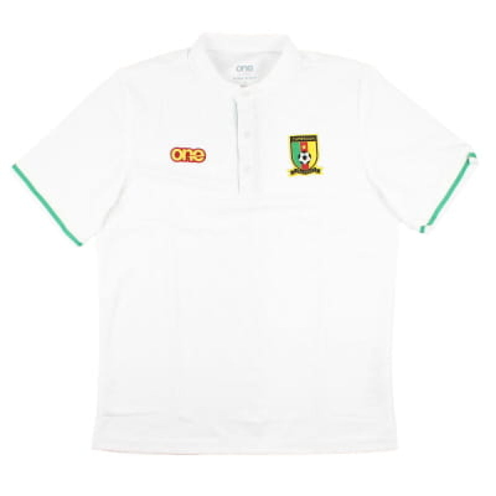 2023-2024 Cameroon Mens Polo Shirt (White)_1