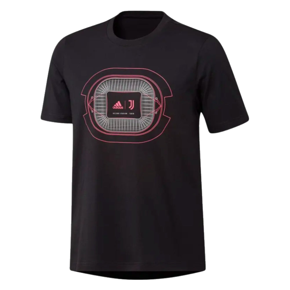 2023-2024 Juventus Graphic T-Shirt (Black)_1