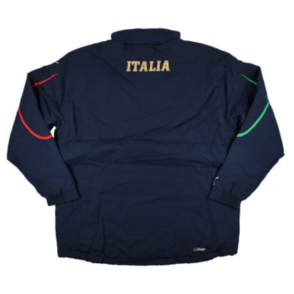 2010-2011 Italy Padded Coach Jacket (Peacot)_1
