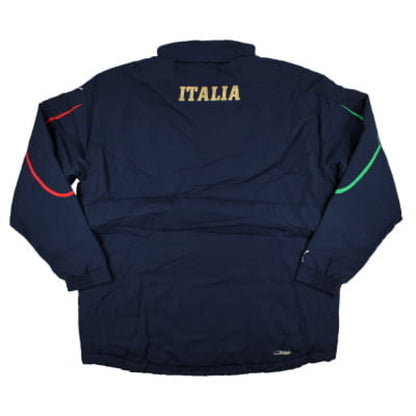 2010-2011 Italy Padded Coach Jacket (Peacot)_1
