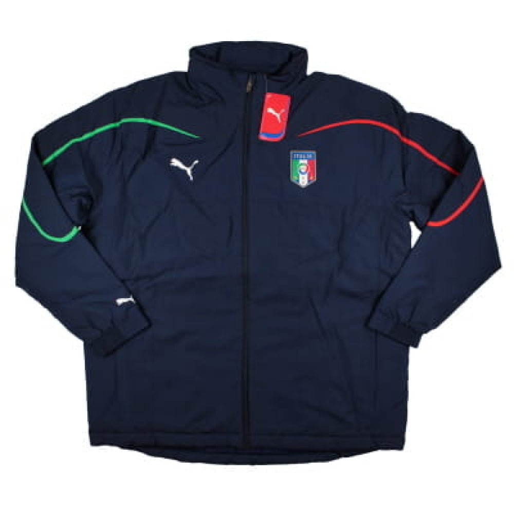 2010-2011 Italy Padded Coach Jacket (Peacot)_1
