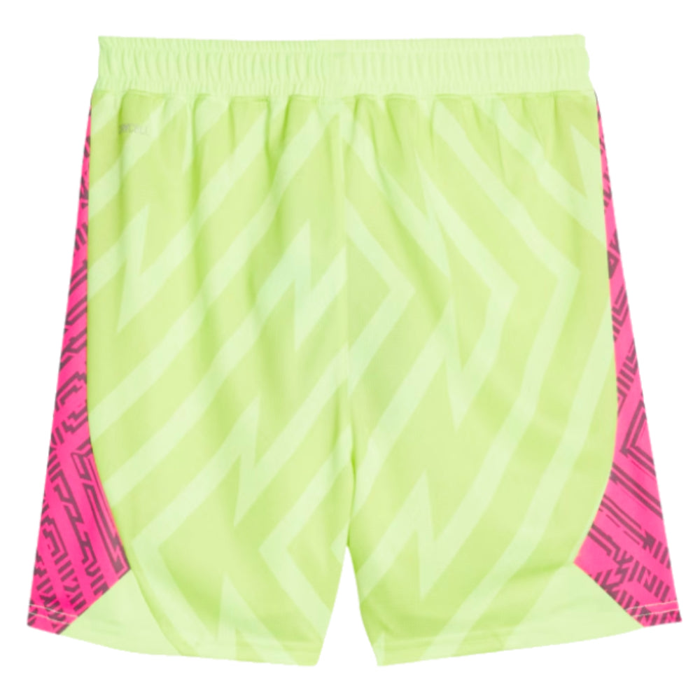 2023-2024 Man City Goalkeeper Shorts (Yellow) - Kids_1