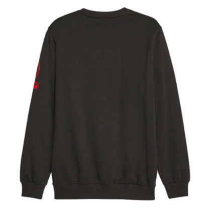2023-2024 AC Milan FtblCore Graphic Crew Sweat (Black)_1