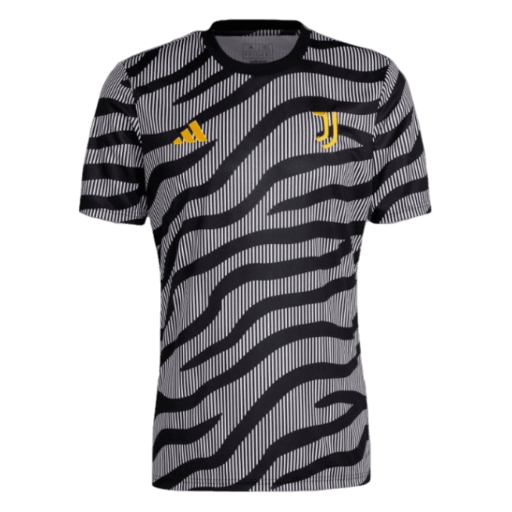 2023-2024 Juventus Pre-Match Shirt (Black)_1