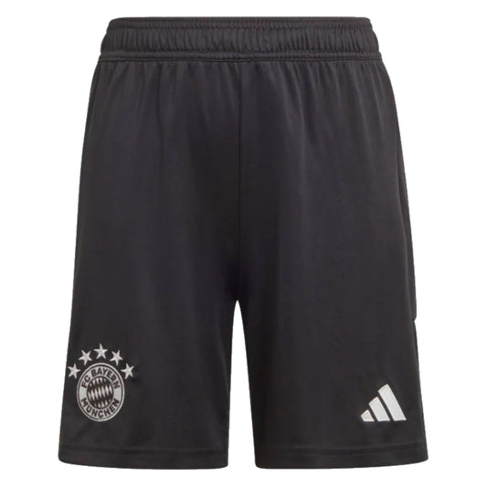 2023-2024 Bayern Munich Goalkeeper Shorts (Black) - Kids_1