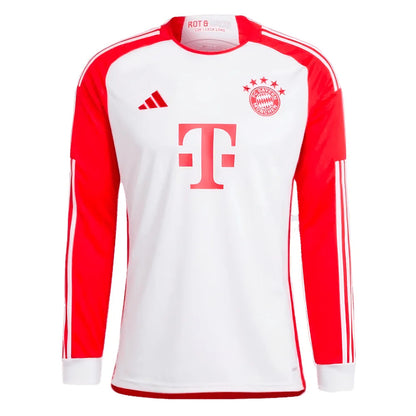 2023-2024 Bayern Munich Long Sleeve Home Shirt_1