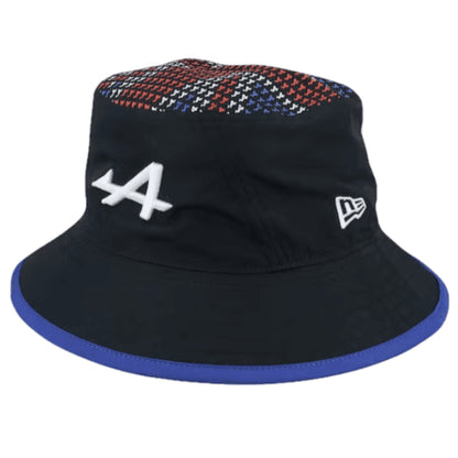 2023 Alpine Silverstone Bucket Hat (Black)_1