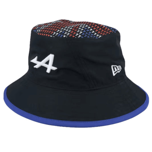 2023 Alpine Silverstone Bucket Hat (Black)_1