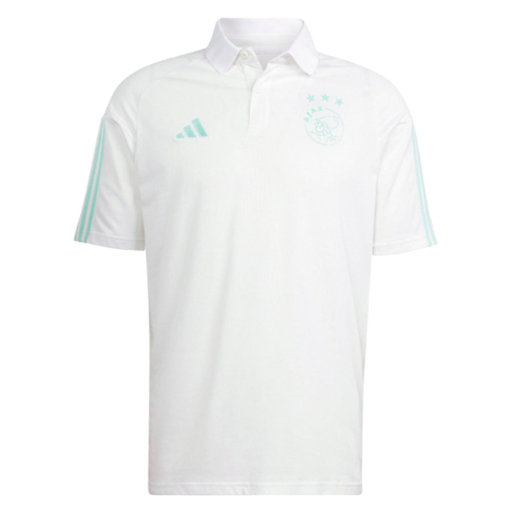 2023-2024 Ajax Training Polo Shirt (White)_0