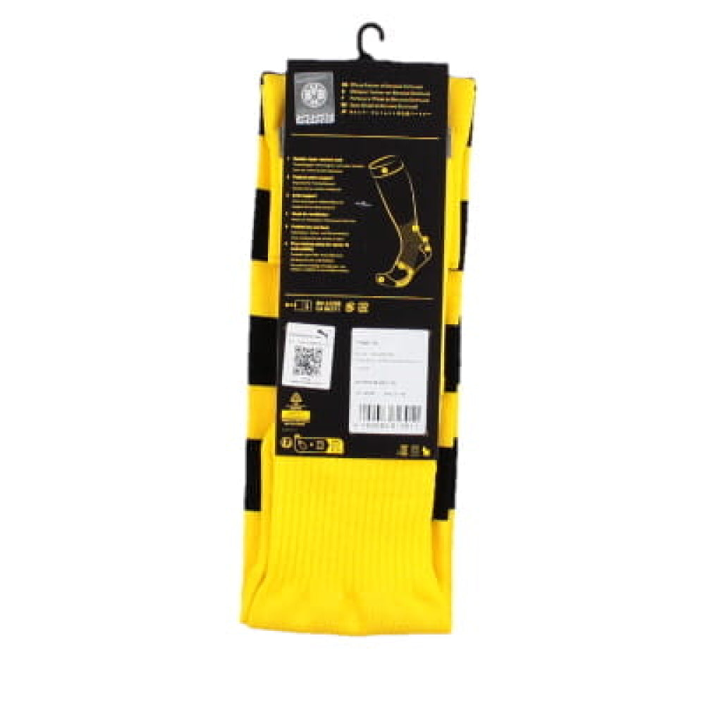 2023-2024 Borussia Dortmund Home Socks (Yellow-Black)_1