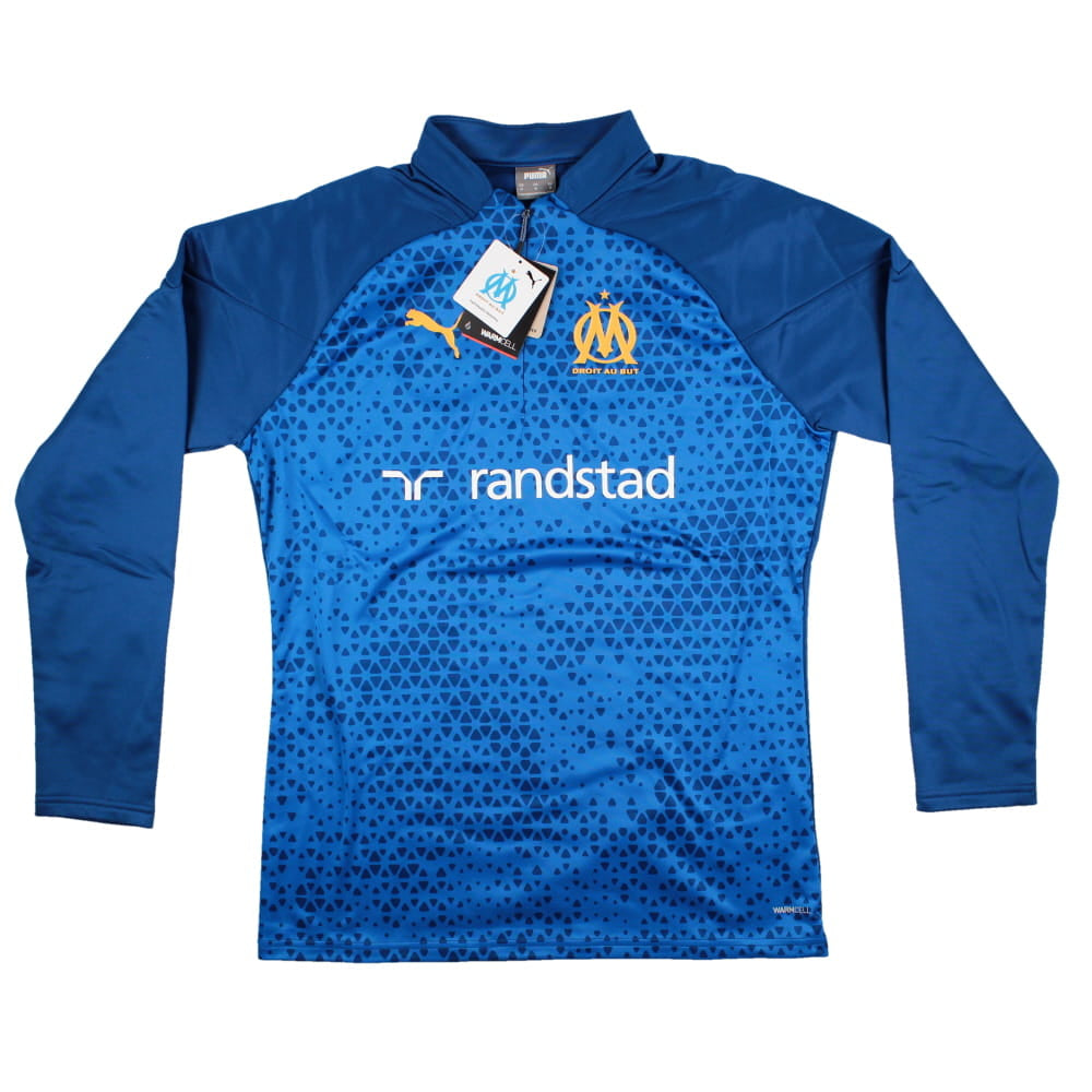 2023-2024 Marseille Training Fleece (Blue)_1